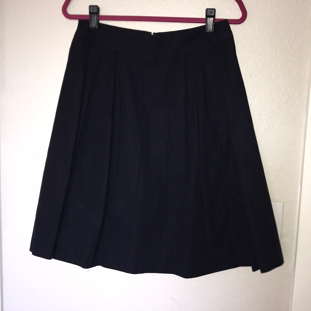 J. Crew Navy Skirt